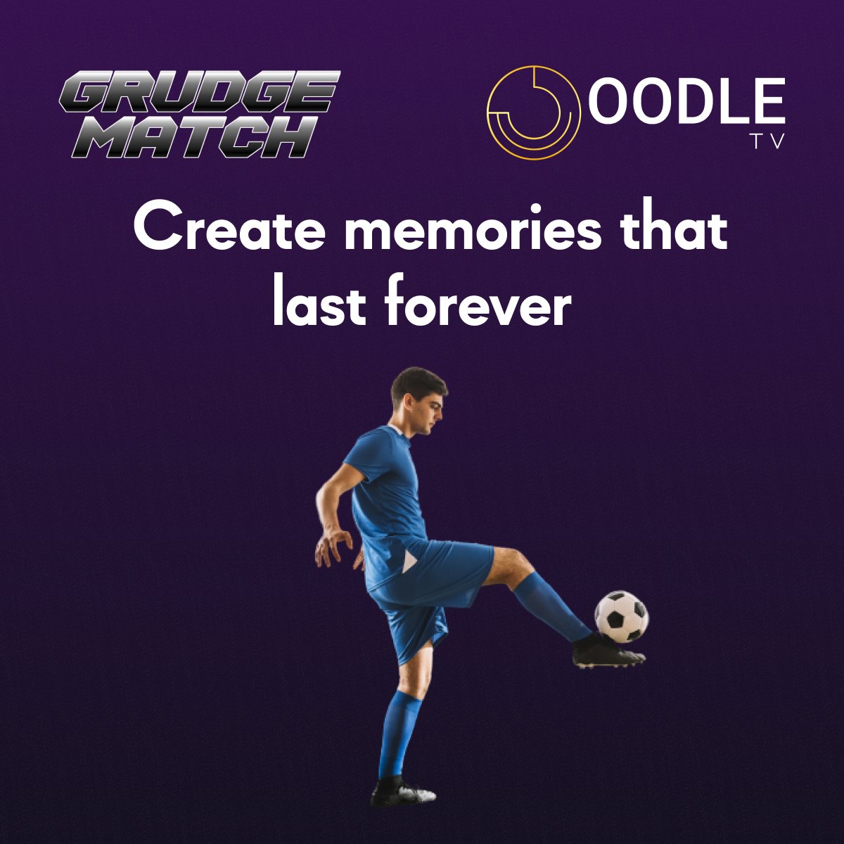 oodle_tv's tweet photo. How memorable would it be to play in front of a packed stadium? 

Wearing your club’s colors and playing with legends

Scoring against the rivals and securing victory

 Join Grudge Match on #OODLE_TV now for an opportunity of a lifetime

#Arsenal #Liverpool #GrudgeMatchExperience https://t.co/vTRw6u27vP