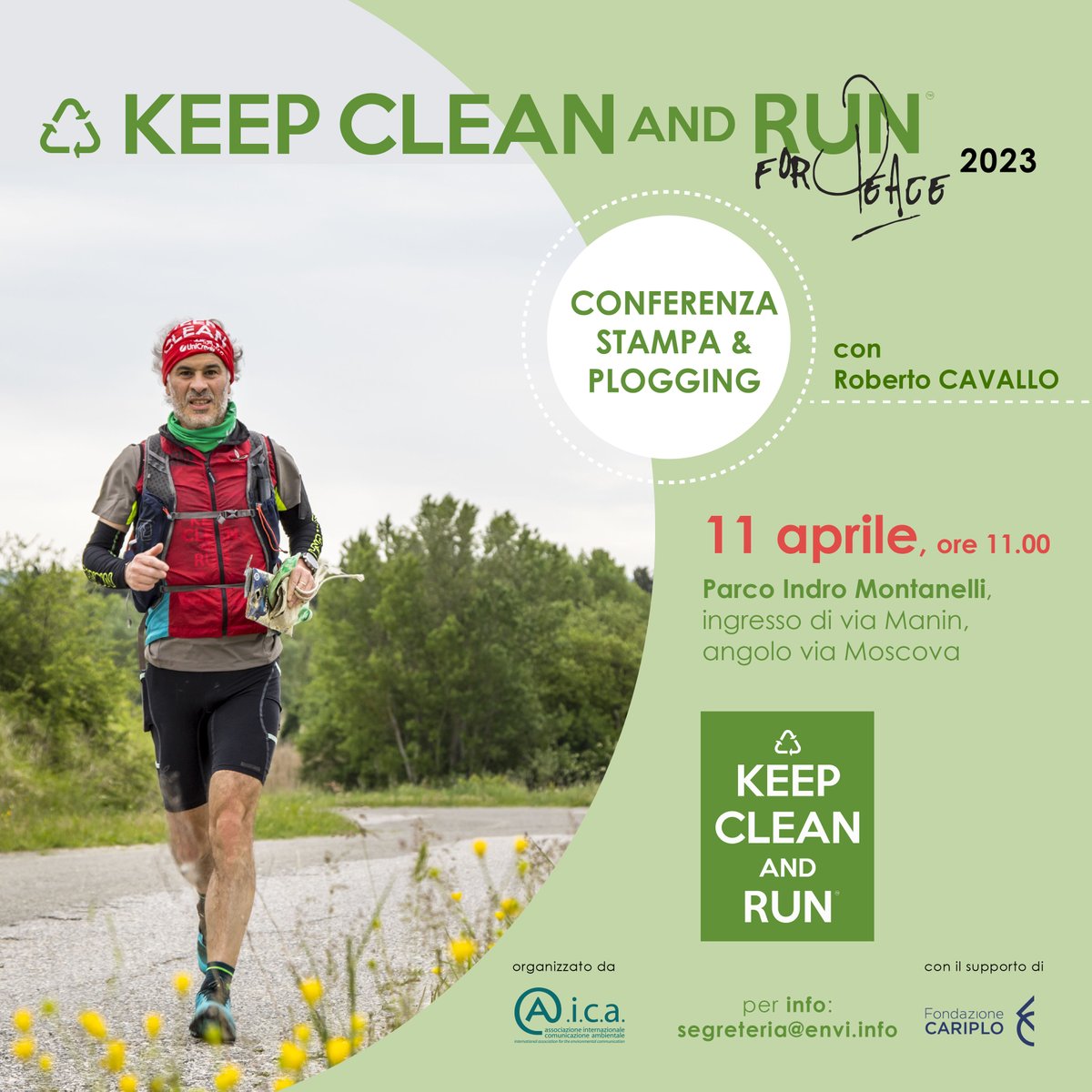 assoambiente's tweet photo. 🟦Anche quest'anno #Assoambiente è al fianco dell'eco-maratona di plogging #KeepCleanandRun.
🎯Sensibilizzare sul tema del #littering, i piccoli rifiuti abbandonati in spazi pubblici o aperti.
📢La conferenza stampa di lancio si terrà martedì 11 aprile alle 11 a Milano. https://t.co/fkNmz8WqeT