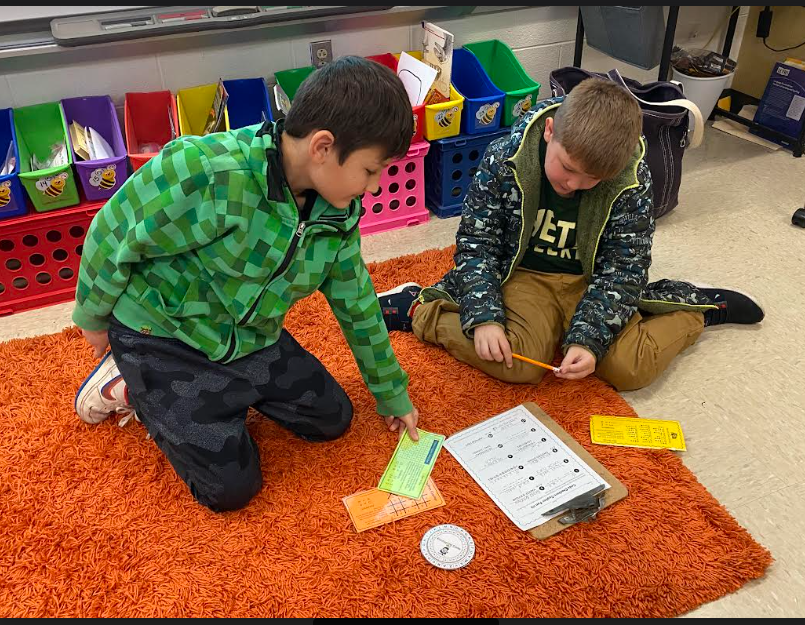 CedarForestES's tweet photo. Mrs. Miniter's third grade class learned about cyphers and even learned how to decode secret messages!! ✍️🤫I wonder what they were saying?!? https://t.co/9ibR0rzR7Y