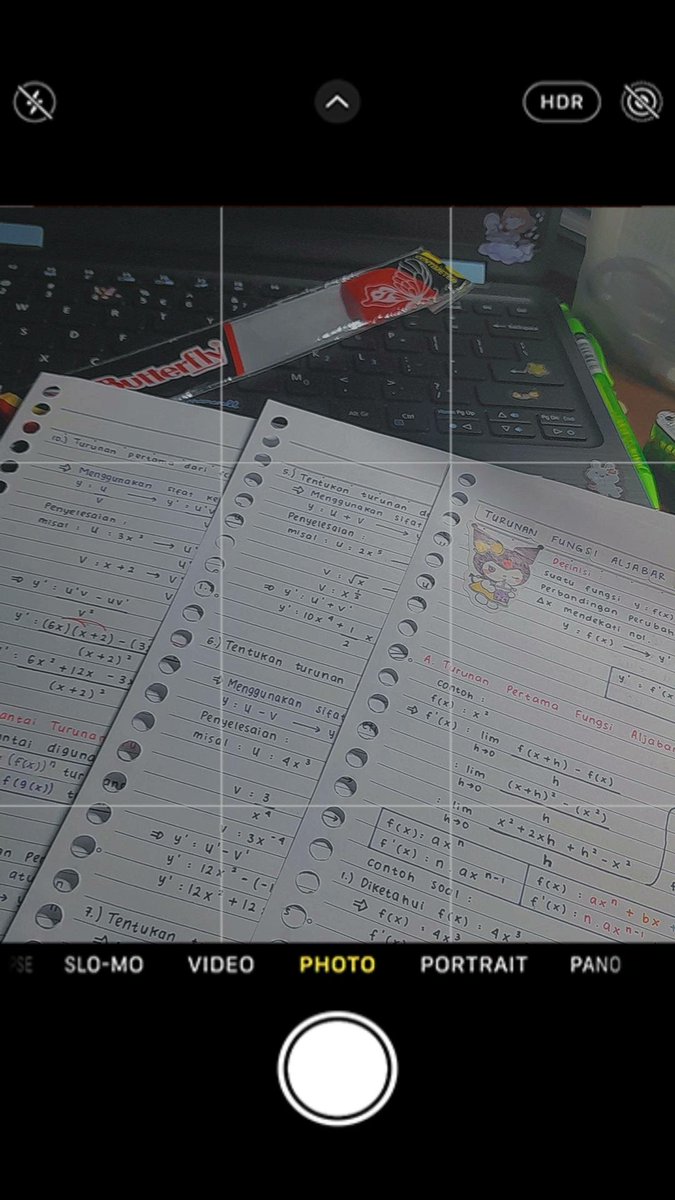 aileennaaza's tweet photo. ˚ ༘ ೀ⋆｡˚ [06-04-2023]
harii ini aku belajar+nugas matematika wajib, pusing banget capek juga😿 aku juga buat catetan tentang turunan fungsi😼 hari ini adalah rekor belajar terlamaku, gatau kenapa bisa sampe 7 jam😵‍💫😭 rest well moots‼️

[#aileenstudy] https://t.co/GygrXgkw7i
