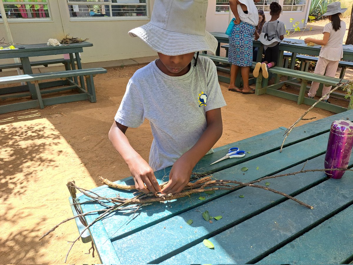 becia1978's tweet image. Grade 2 students @WISNamibia used critical thinking to make a strong nest. The goal behind it was to show understanding of the concept of environment and protection #learningAtWis #grade2 #sharingtheplanet  #thinkingclassroom