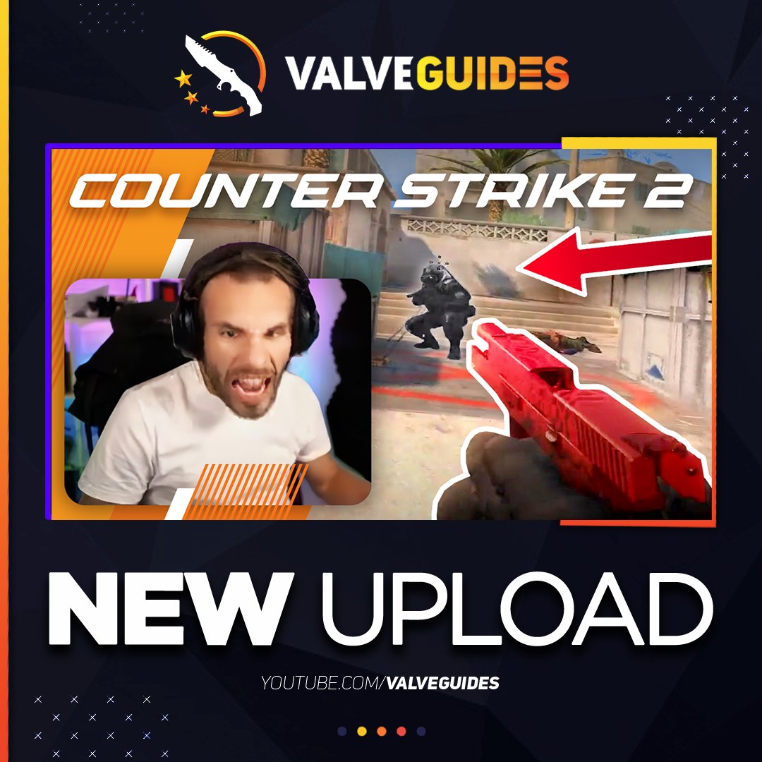 Valve_Guides's tweet photo. N E W    V I D E O   O U T    N O W ‼️👇
Best Counter-Strike: 2 Beta Twitch Clips #4 https://t.co/quzVOYWt0H https://t.co/L0PBDV1P56