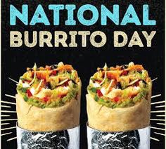 Today marks “National Burrito Day'. 

What ingredients make up the perfect burrito? 

#NationalBurritoDay