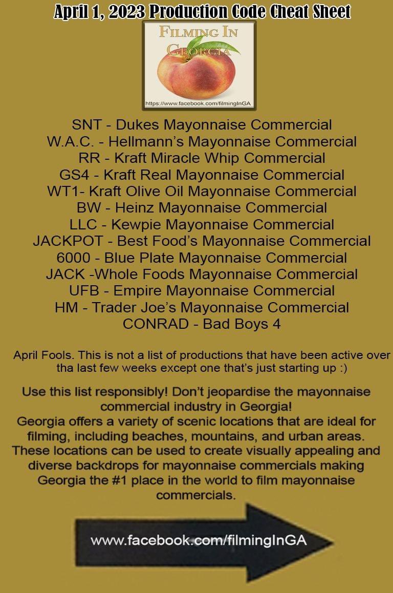 TampaEFL's tweet image. Commercials fool month 😆 🧺 what about Teds #GeorgiaFilm Mayo 😆