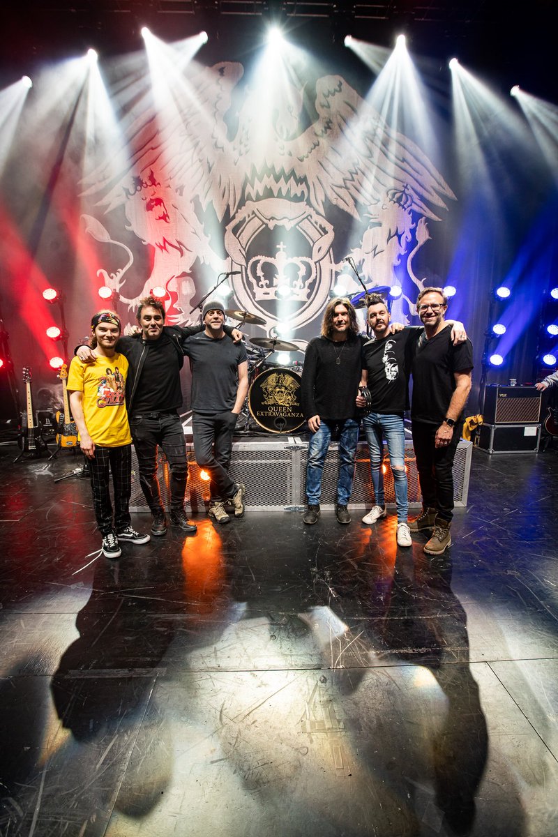Show 59 of 59. Final Show in Malmo, Sweden after 3 months on the road with this very  talented group of human beings <a href="/QueenExtrava/">Queen Extravaganza</a> <a href="/QueenWillRock/">Queen</a>