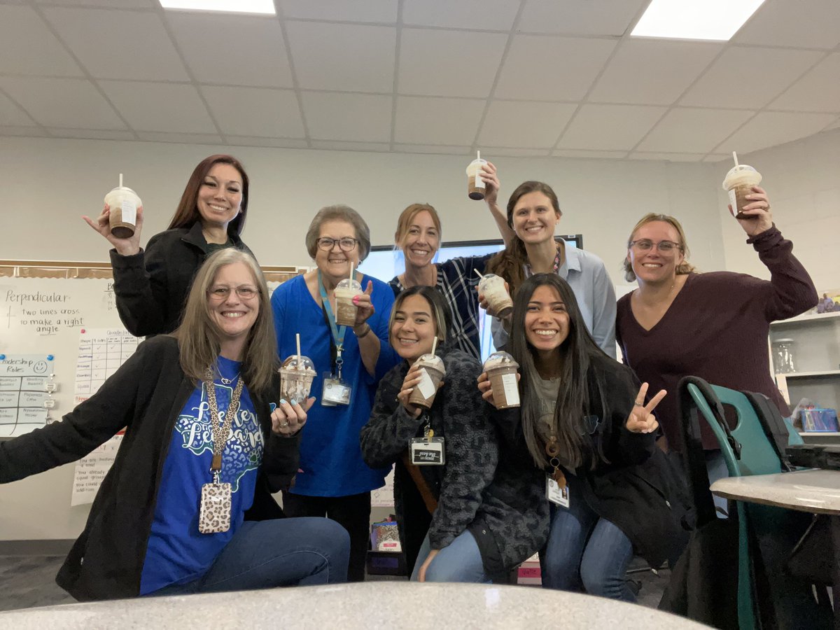 mrsbeccabond's tweet photo. When co-workers become family and send your whole team coffee all the way from California! #liederleopardsarebettertogether @CFISDLieder https://t.co/LVuEqdM7Lx