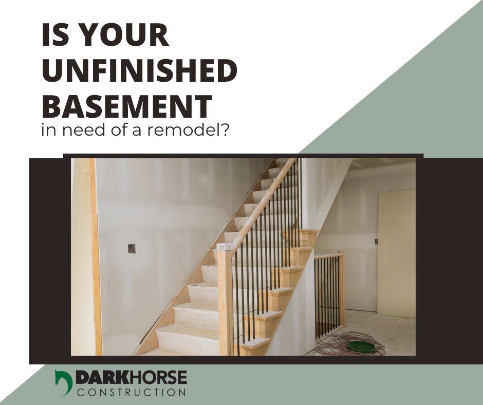 If you are tired of staring at your unfinished basement but don't have the motivation to finish it, let us take over. 

We work hard to make sure the image in your head comes to life! 🙌

#unfinishedbasement #homeproject #honeydolist