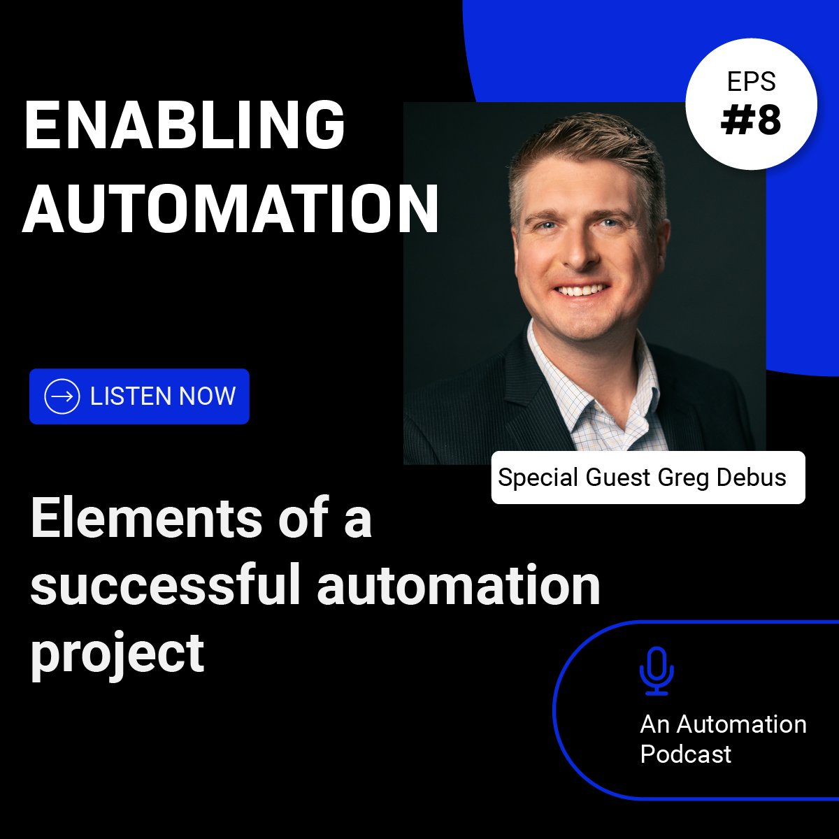 atscorporation's tweet photo. #EnablingAutomation is back with a new episode: The elements of a successful automation project 

Join Greg Debus and Simon Drexler as they discuss what businesses can do to ensure their automation projects are a success!

Listen here: https://t.co/BtgfzfPDtq https://t.co/vIu8bDDvc6