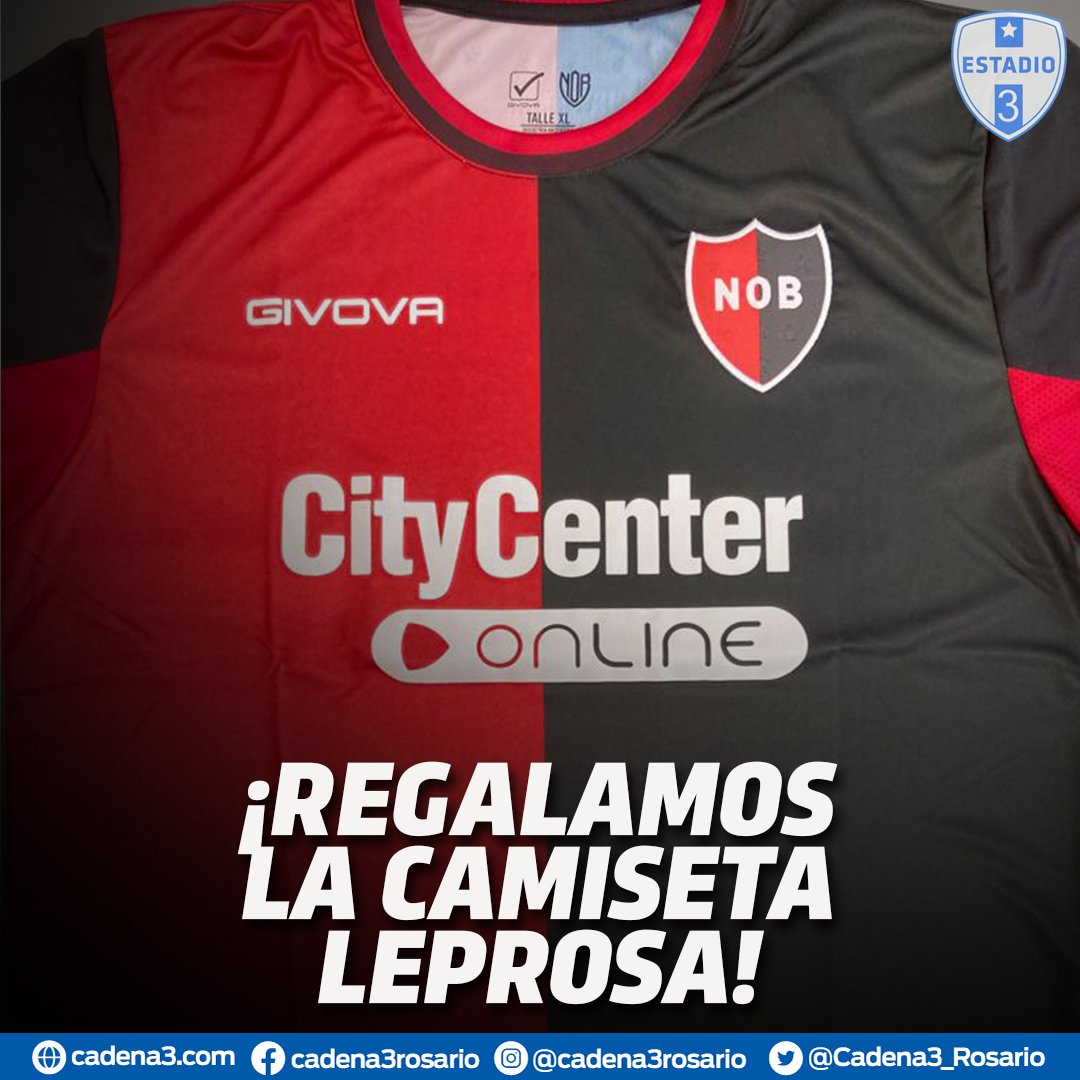 Cadena3_Rosario's tweet photo. ¡REGALAMOS LA CAMISETA LEPROSA! 🔴⚫
En @estadio_3 sorteamos la camiseta titular de la lepra, gentileza de Tienda Newells.

¡ES FÁCIL! 👇
- Seguinos
- Dale RT!
- Mencioná a un amigo y que nos siga!

SORTEAMOS EL DOMINGO 9 EN LA PREVIA DEL CLÁSICO! 📻 https://t.co/z5S4iF5aqs