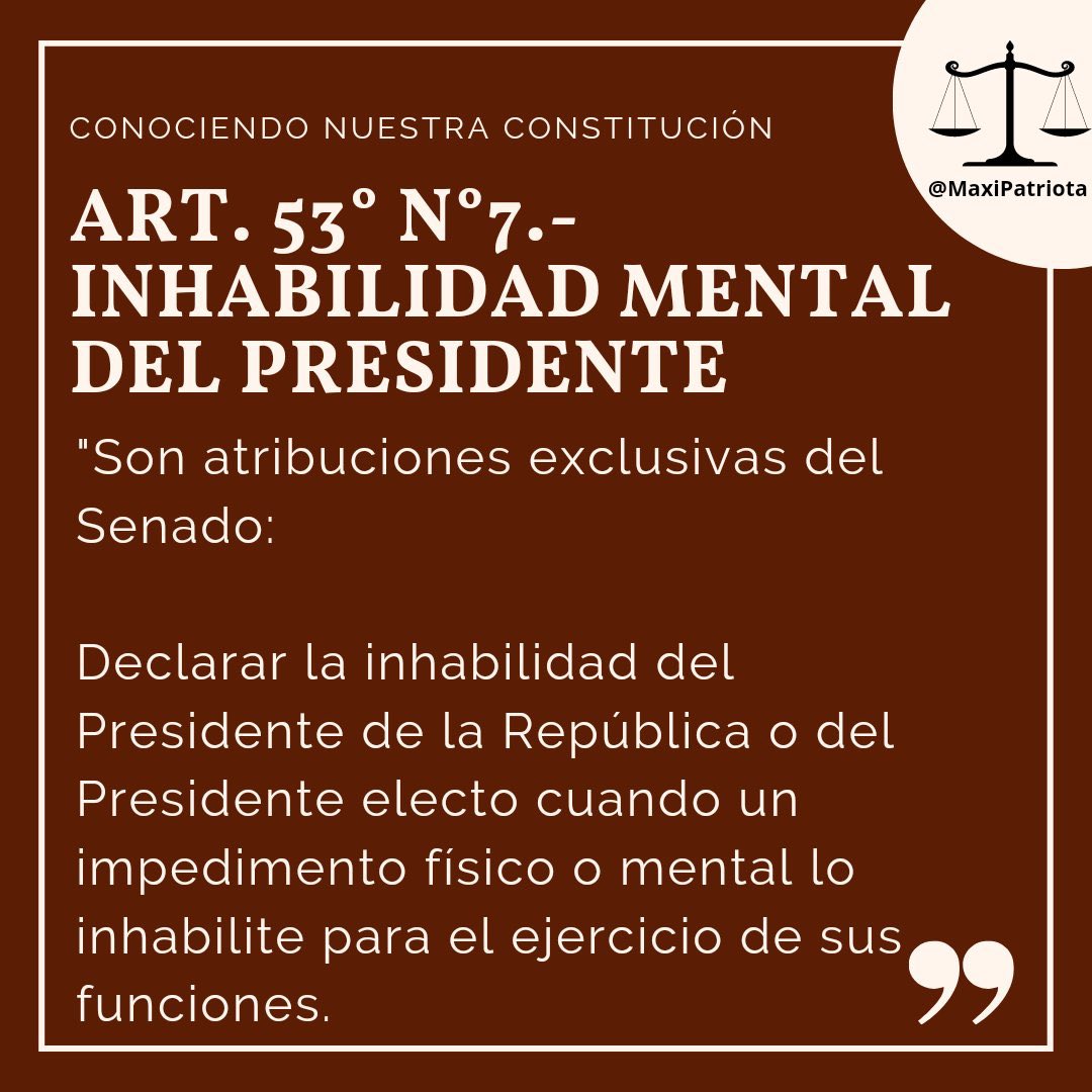 abucrowcl's tweet photo. Que está esperando el Senado? Cumplan su deber constitucional https://t.co/rYMeFJ5of2