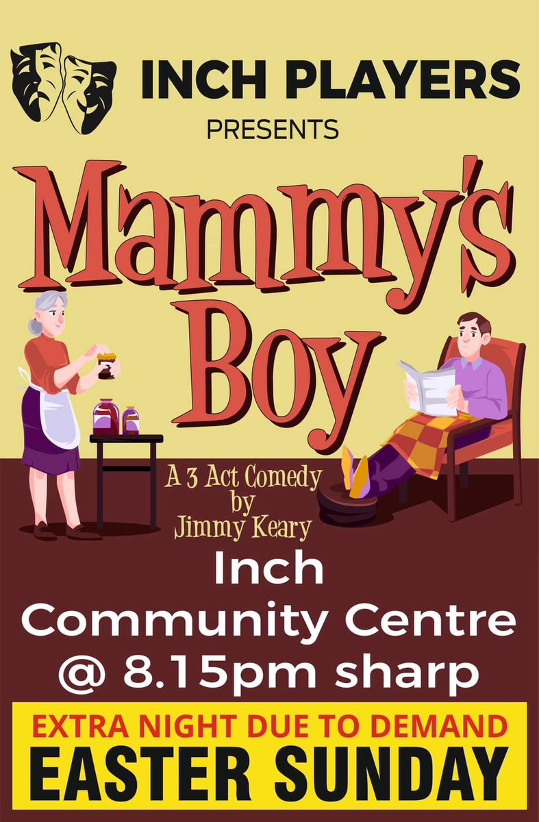 inchplayers's tweet photo. ‘For One night only ‘.. don’t miss it 🎭 https://t.co/geeOyg9eeO