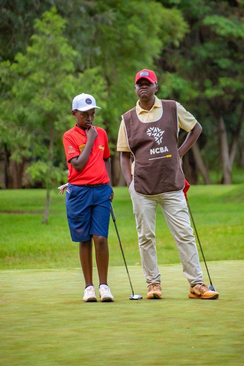 NCBABankKenya's tweet photo. Swinging in style! NCBA is proud to sponsor the Mombasa Golf Club junior and senior team's uniforms for the three-day Tana Hill tournament at The Royal Nairobi Golf Club. Wishing our team the very best as they tee off in their new look! #NCBAGolfSeries #Goforit https://t.co/Owd1d6Gwc2