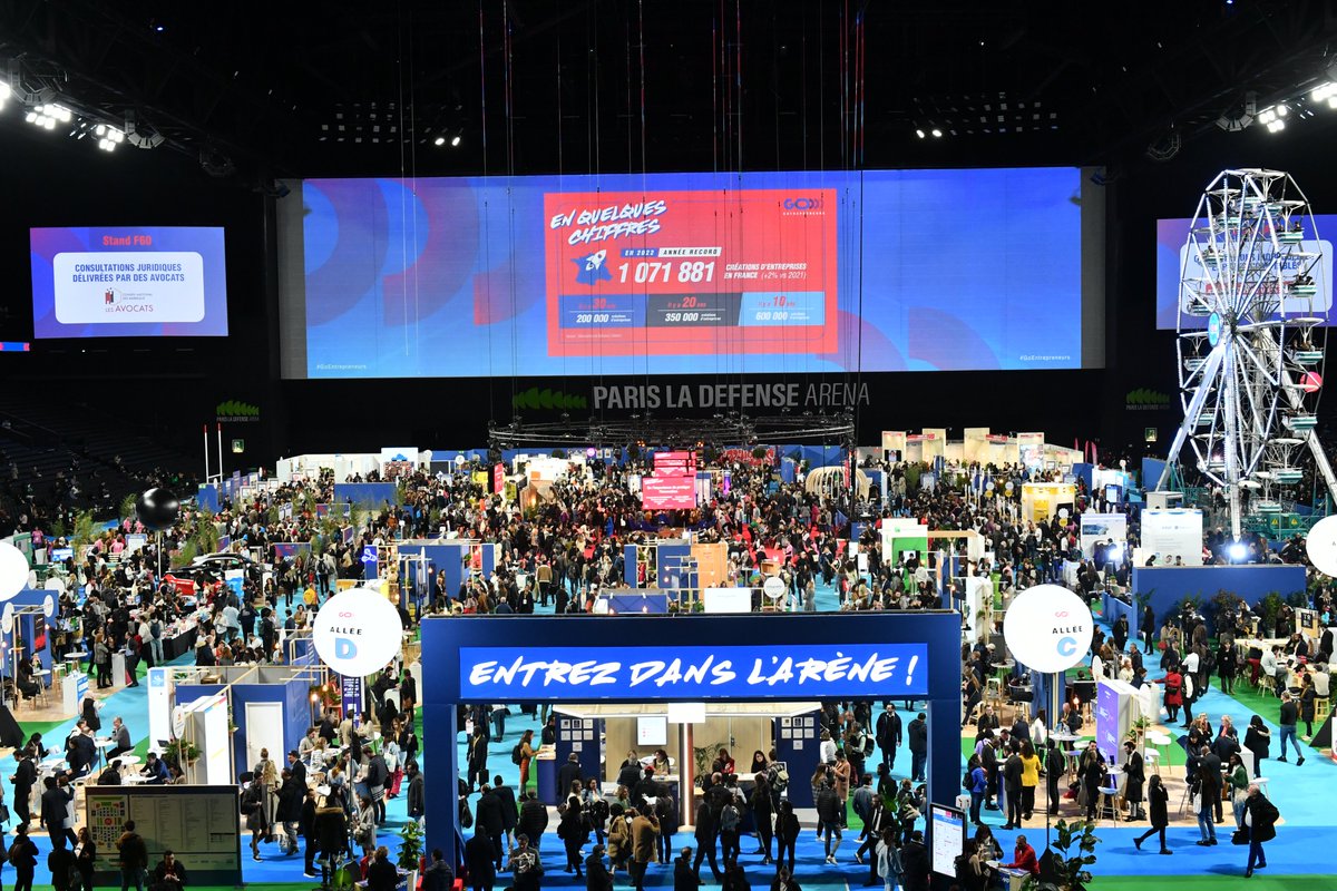 #GoEntrepreneurs : on ne pouvait pas rêver d’un plus bel anniversaire ! 🎂

👏 Merci aux 40 000 participants, aux speakers mais aussi à nos partenaires parmi lesquels <a href="/bpifrance/">Bpifrance</a> <a href="/CCI_Paris_Idf/">CCI Paris IdF</a> <a href="/ccifrance/">CCI France 🇫🇷🇪🇺</a> <a href="/CNBarreaux/">Conseil national des barreaux - les avocats</a> <a href="/CSOEC/">CNOEC 🚀</a> <a href="/iledefrance/">Région Île-de-France</a>

📆 Prochain RDV : le 22 juin à Lyon