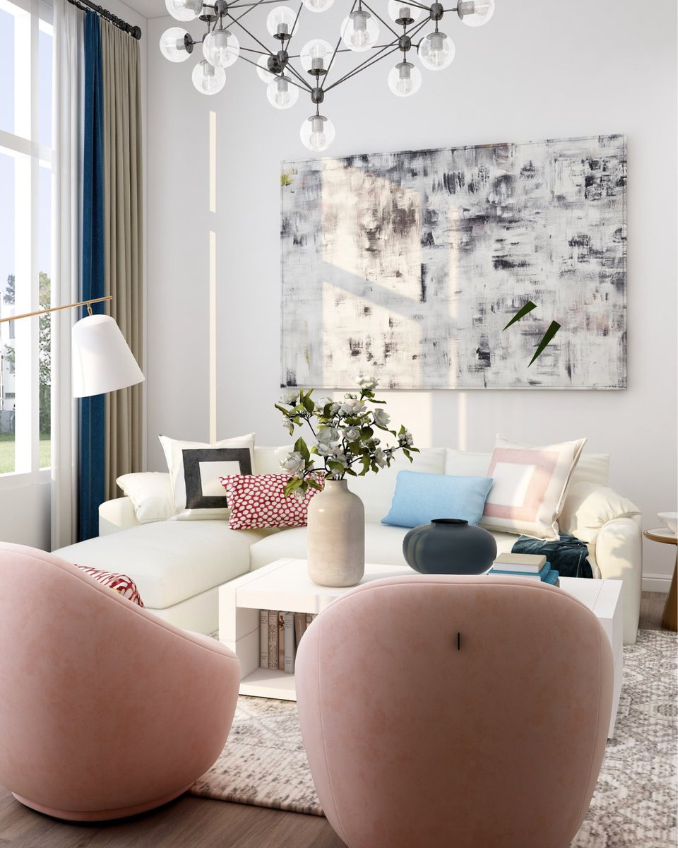 White walls instantly brighten a space and make it appear larger. But which white is best for you? View our full range here: crownpaints.ie/colours/whites.