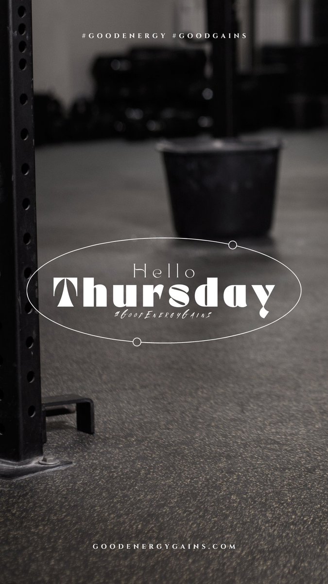 Hello Thursday!✨

ANOTHER DAY TO BE GREAT! 👏🏾❤️‍🔥🥳💙⚡️✨

#GOODENERGY #GOODGAINS #GOODENERGYGAINS #thursdaymorning #ThursdayMotivation #thursdayvibes #gains #onlinefitness #fitness #fitnesscoach #fitnessaddict #health #healthylifestyle #HealthyLiving #healthiswealth #FitnessModel