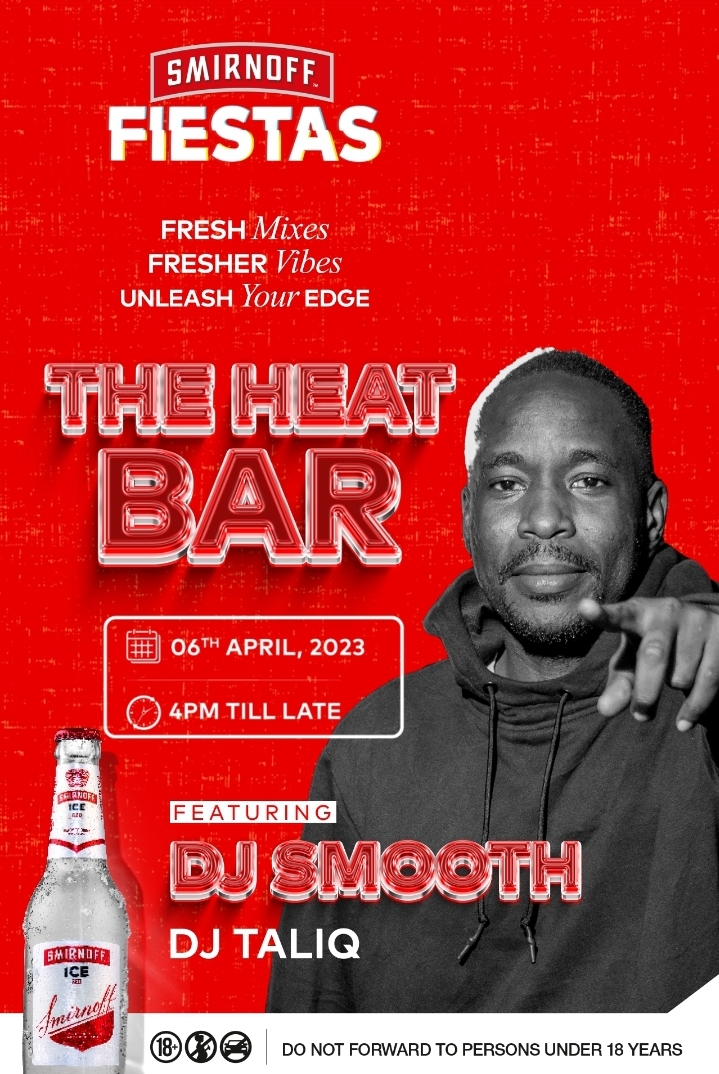 ProbChild256's tweet photo. #AD 

It's time to get your party shoes on and head to the University Inn for the Smirnoff Fiesta on May 13th. Fresh mixes and non-stop partying await you! #FreshMixes 🎉💯👌🏾

Make sure you get your ticket tonight at #TheHeatBar 🍻🔞🔥

#ChooseFlavorWithEdge #SmirnoffFiestas https://t.co/9rNS7ZAr8a