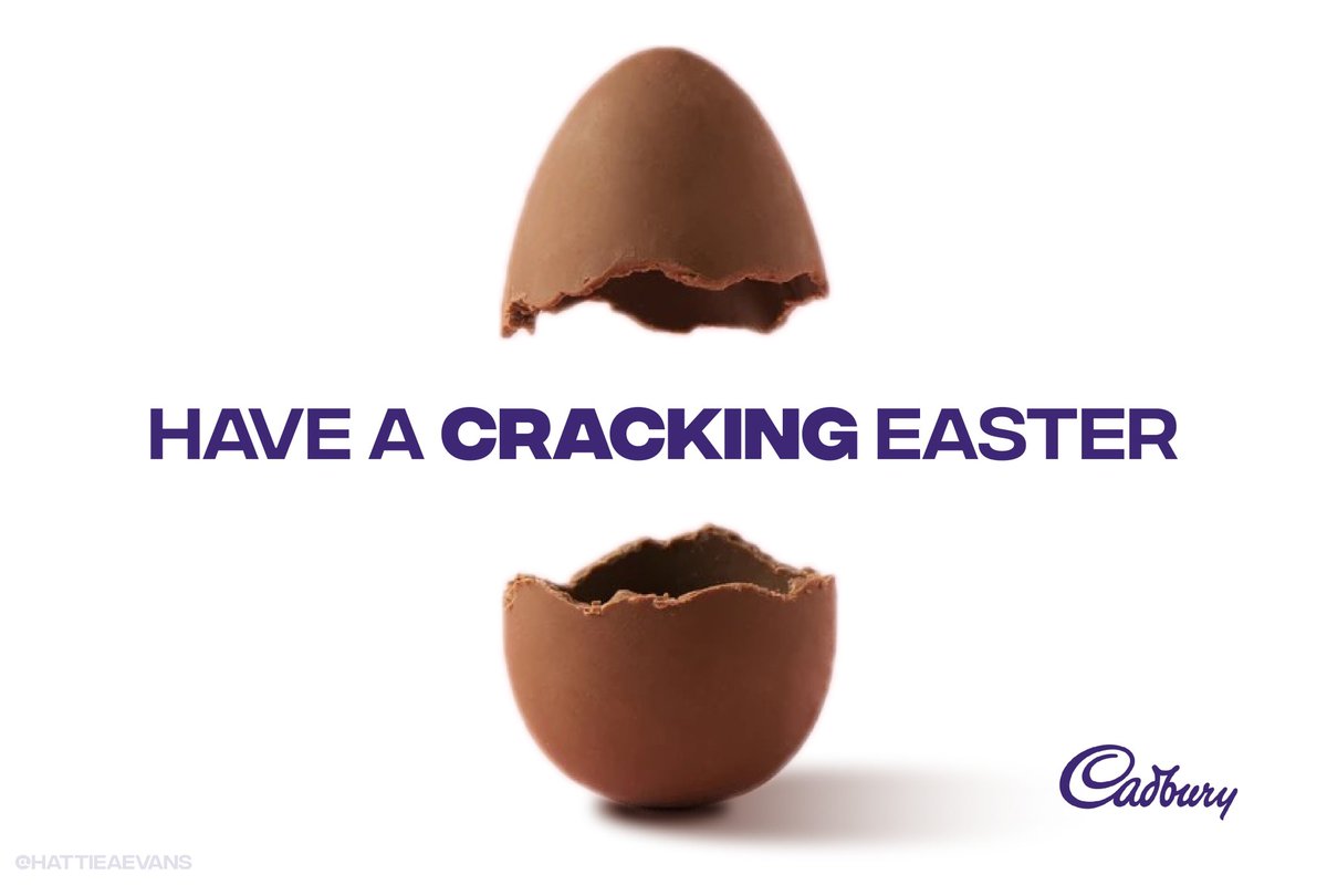Quick one for <a href="/OneMinuteBriefs/">One Minute Briefs ⏱️</a> to create posters to advertise #EasterEggs for #Easter 🍫🥚