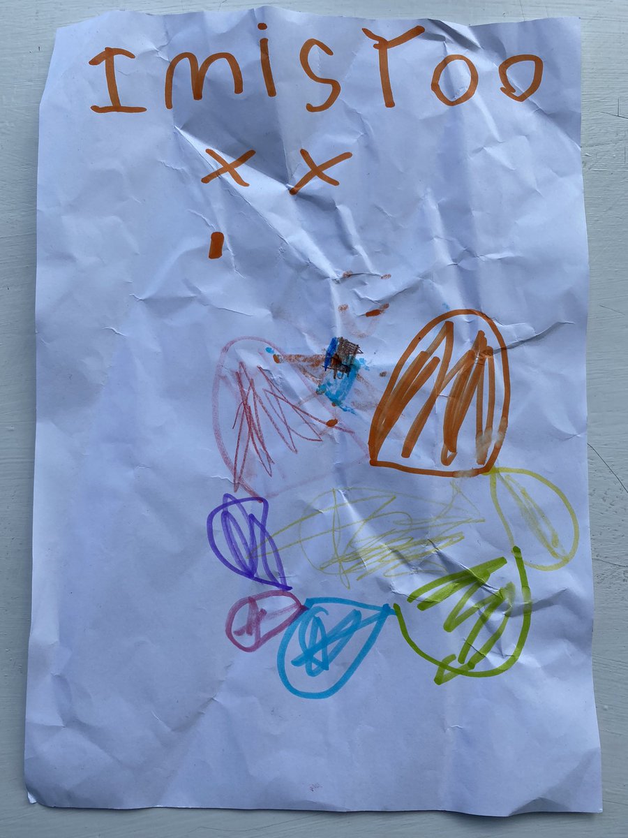 JonGilpin_BDO's tweet photo. Heading off for a much needed break with the family, I’m reminded of the need to take time off. It’s been really busy since Christmas. My youngest, Billy gave me this picture when I got back from a trip abroad. I keep it on my desk as a reminder to get the balance right! #balance https://t.co/nuO2uEekF3