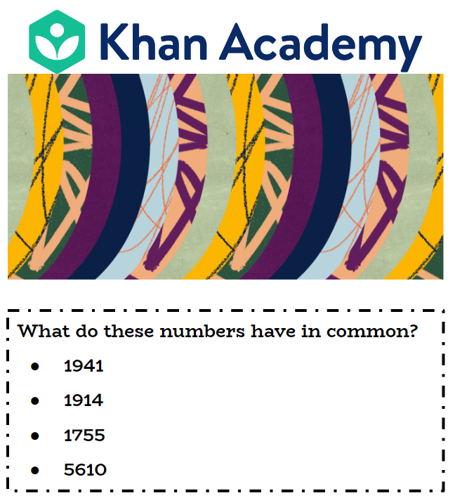SparkSprunk's tweet photo. Today was Khan ring reward day!! What do those numbers have in common? They represent all the skills that my students have mastered ~ totaling a whopping 5610!!!! #ETlearningignitED #ETCSD @khanacademy https://t.co/1F0UkFht66