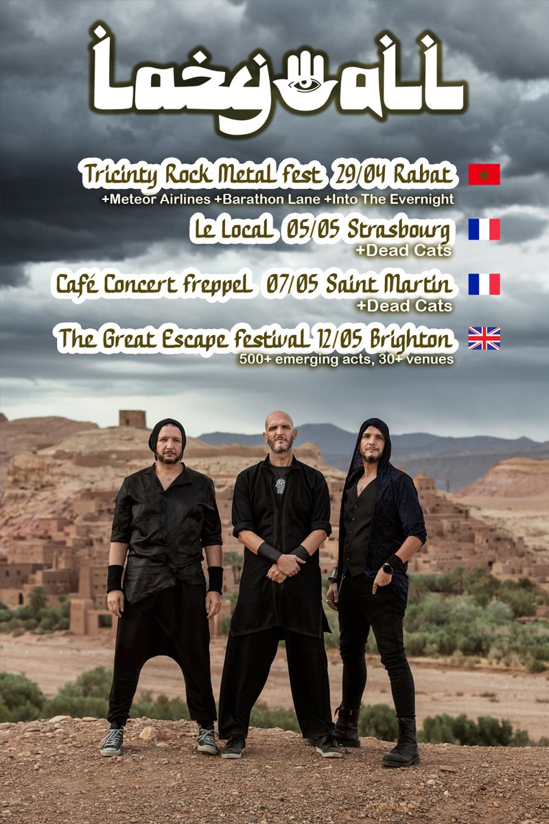 lazywall's tweet photo. Upcoming shows!
#live #show #orientalrock #arabicrock #dimamaghrib https://t.co/V19EfqPsDT