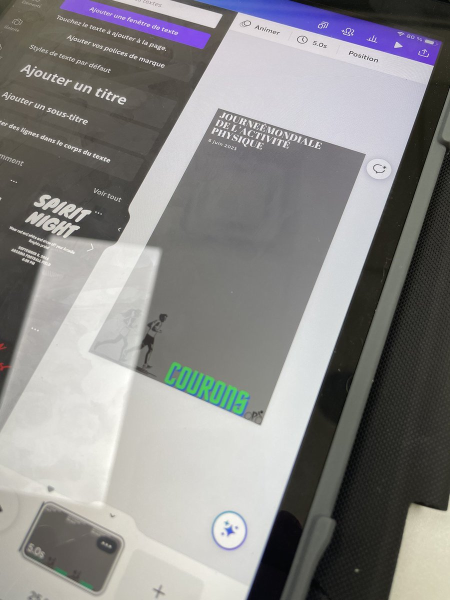 Cette semaine, les élèves ont créé leurs propres filtres Snapchat dans l’appli Canva pour célébrer une journée significative d’ici juin. Par exemple, Alexandra prépare un filtre pour reconnaitre la Journée internationale de la Terre à notre école. Ce sera diffusé le 22 avril!