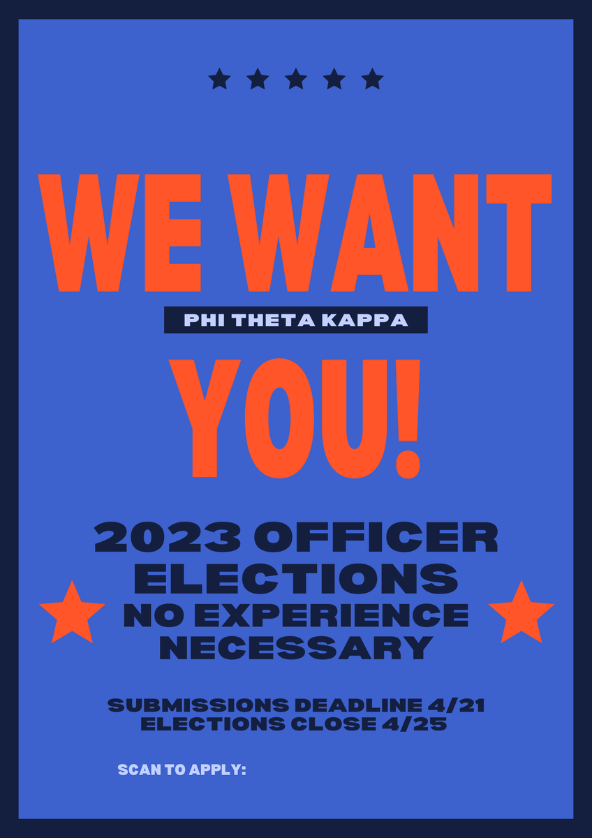 JCCCPTK's tweet photo. Are you looking for more ways to get involved with PTK? We have great news! Multiple officer positions are currently available for the next semester. Below is a link to the form!

https://t.co/rawMwuUCZL https://t.co/vFNaryFuCx