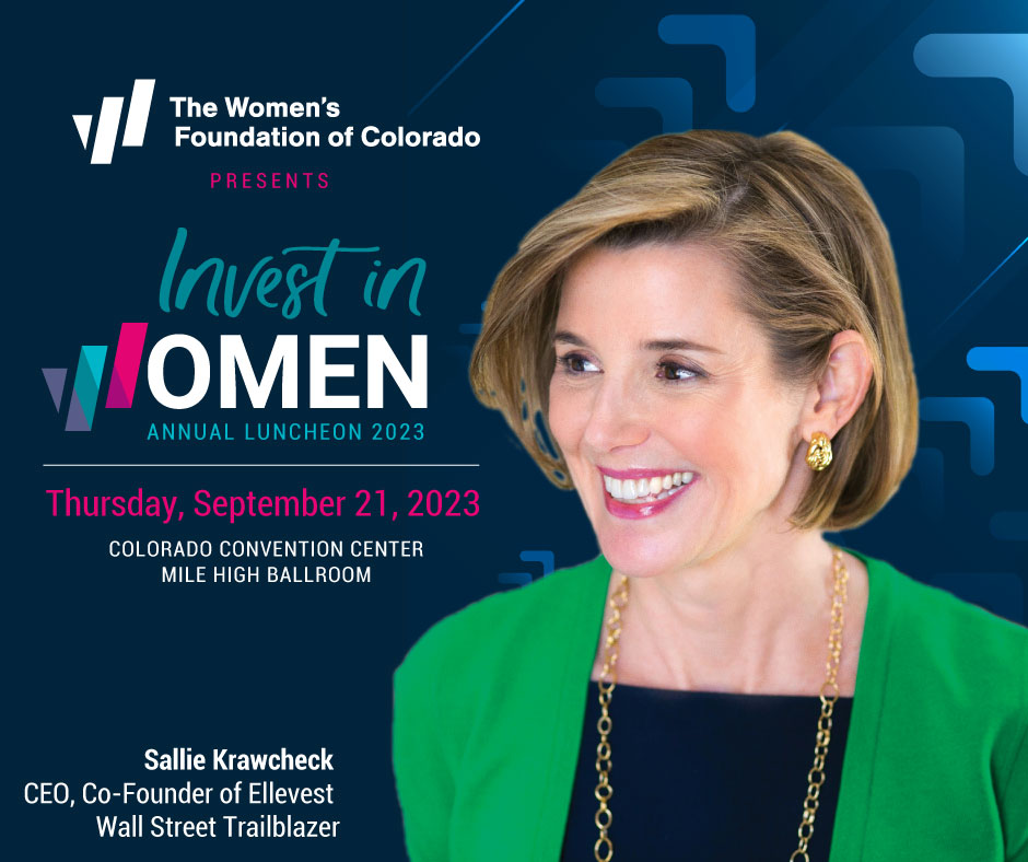 WFColorado's tweet photo. We're thrilled to announce @SallieKrawcheck as our 2023 Annual Luncheon Special Guest! She passionately speaks about the power of diversity, the gender investing gap, &amp; more!

Join us on Thurs, Sept 21 for an afternoon of inspiration, ideas, and impact! https://t.co/PEdsipsYDK https://t.co/x9zQVA9aYd