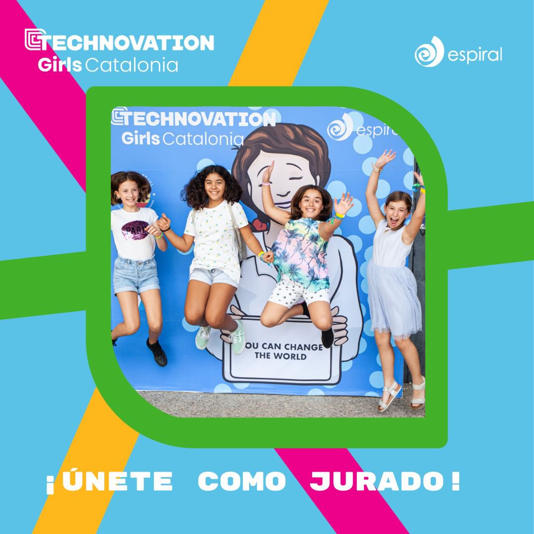 TechnovationCat's tweet image. ¿Quieres ser jurado de #TechnovationChallenge ? 

Las niñas y sus proyectos, te están esperando!! 🚀🚀🚀

#TechnovationGirlsCat
#TechnovationCat #Girls4Change #jurado 
@ciberespiral 

👉🏻ciberespiral.org/es/conviertete…