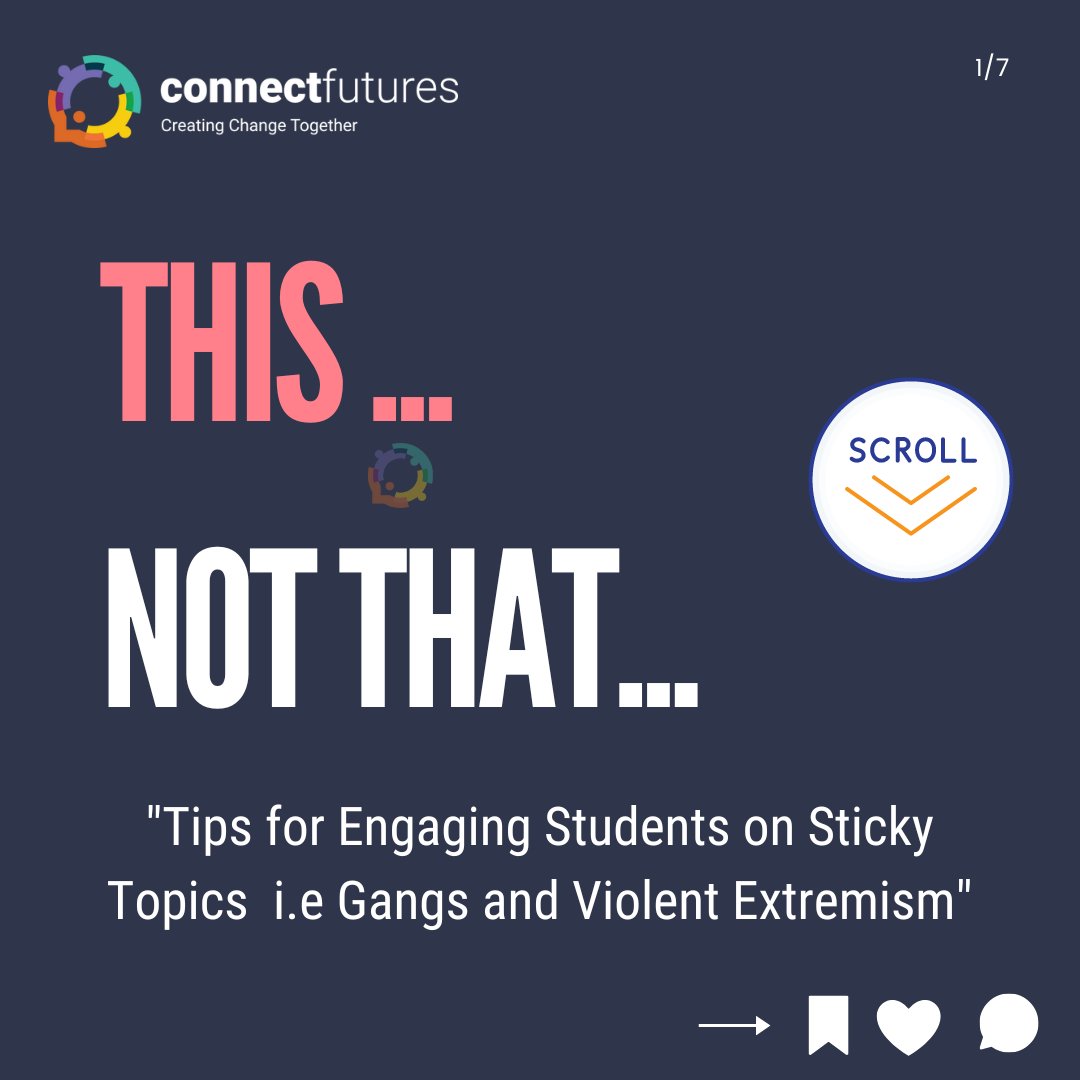 ConnectFutures's tweet photo. #Twitterthread 🚨
1/ Engaging students in complex issues such as gangs and violent extremism can be challenging but also essential for building critical thinking and social-emotional skills.
#teachersuk #edutwitter #safeguarding #twitterschool #UKEdChat, #whyiloveteaching, #PCVE https://t.co/Cxap9GgD9g