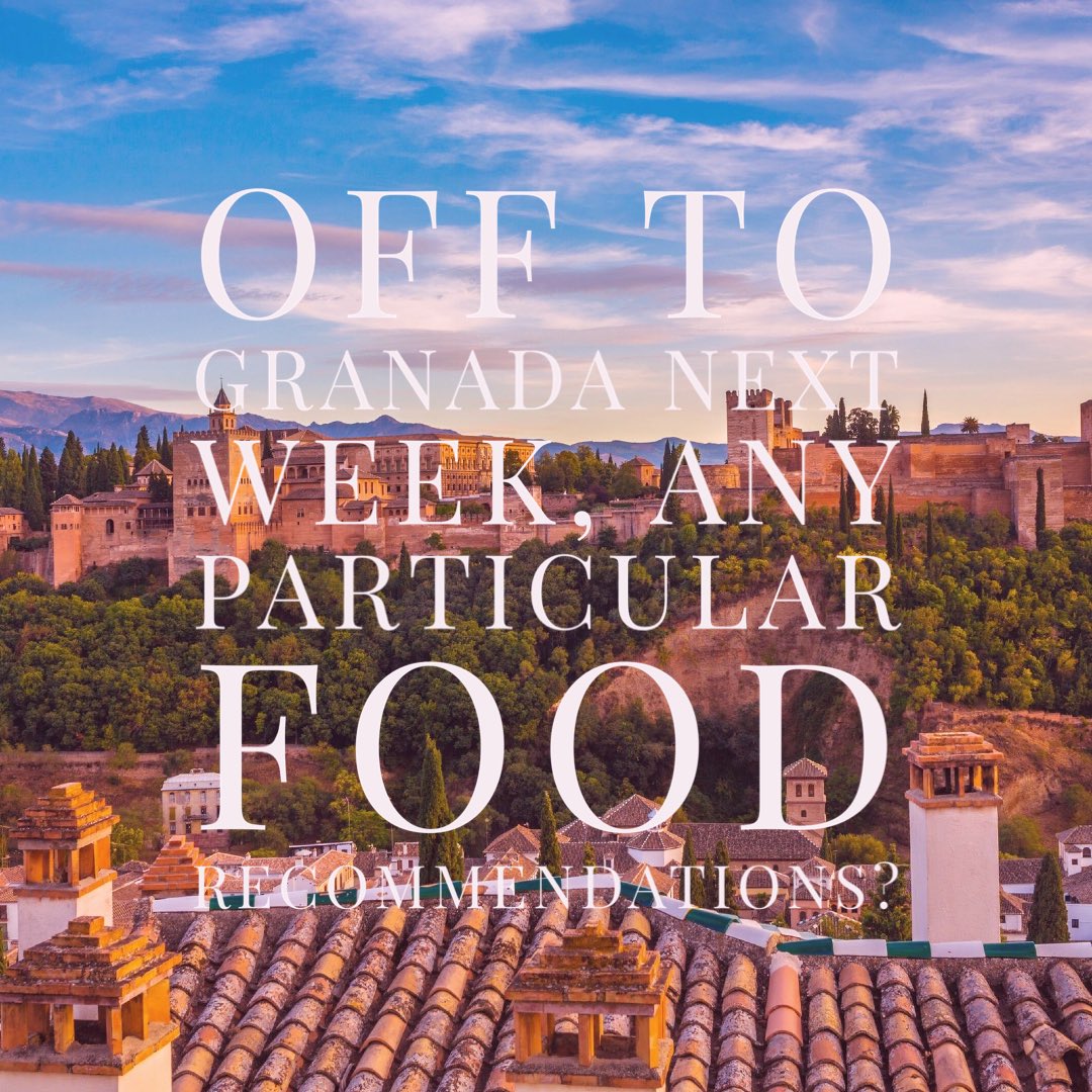 Any one been to Granada in the last year for any top tips tapas or restaurant locations?