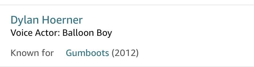 FNAFMovieUpdate's tweet photo. Now for some news!

SLIGHT SPOILER!!

Dylan Hoerner has been cast as balloon boy as a voice actor! https://t.co/1kFKZA6xQW