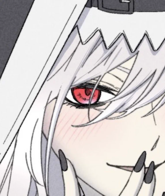 人生で一番自分好みに描けた目はこれ、いつぞやのワンドロで描いたスペクターのやつ 