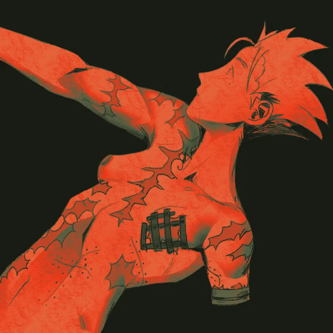 shout-out to gradient maps #TRIGUN 