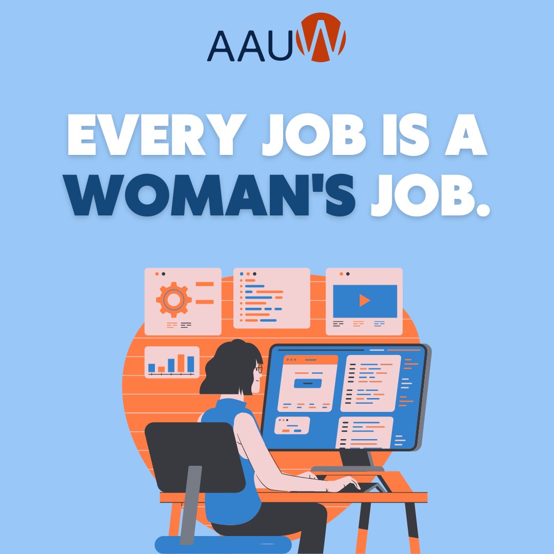 Every job is a woman's job. Pass it on. 

#GenderBias
#GenderEquity
#WomenCan