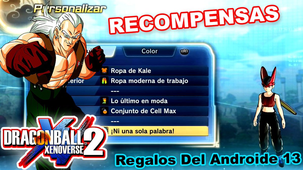 SkydBras's tweet photo. Recompensas del EVENTO RAID del Androide 13 🏆 ❤️ DLC 16 Gratis Dragon Ball Xenoverse 2: https://t.co/8b5miffUHm https://t.co/mYl2Luv7KB
