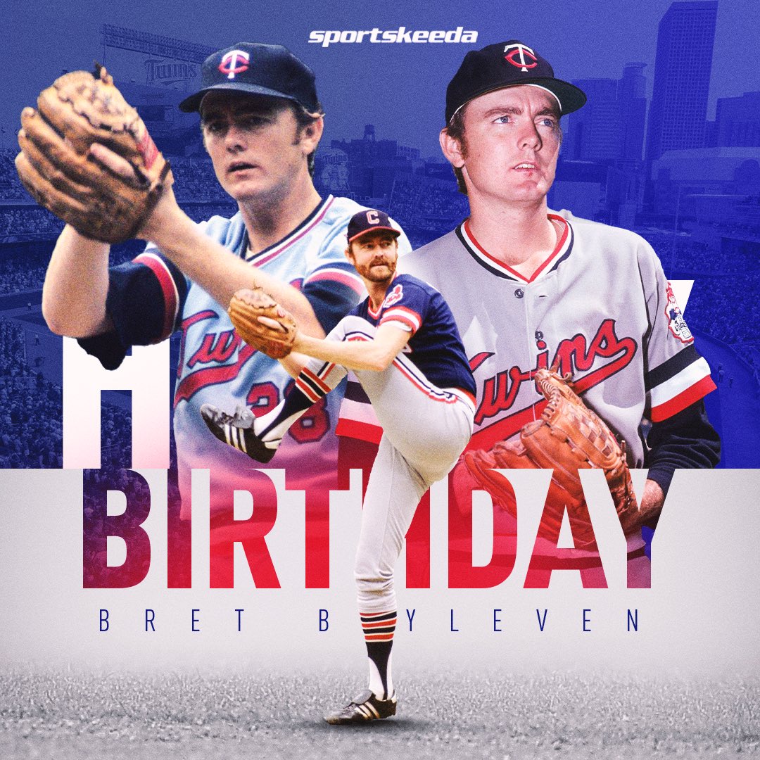 Happy Birthday to former amazing pitcher, Bert Blyleven!!    Hall of Fame 2x World Series Champion 2x All-Star 