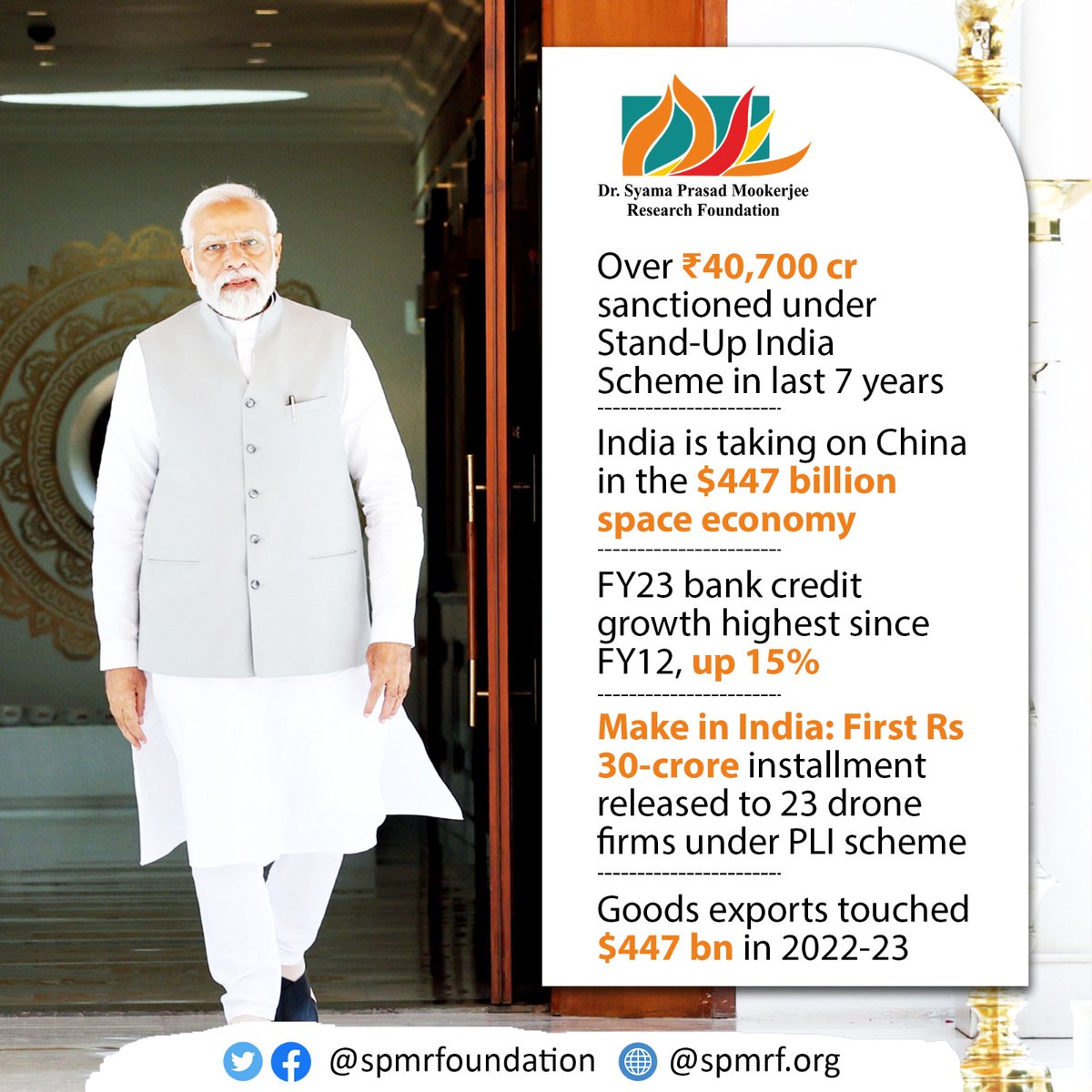 spmrfoundation's tweet photo. #TransformingIndia 
#MakeInIndia
#StandupIndia 
#7YearsOfStandUpIndia https://t.co/JaXGRLRj20