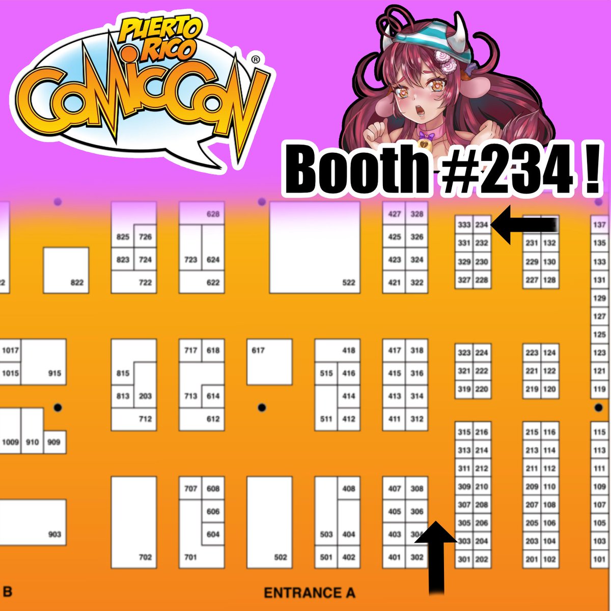 Octo_kami's tweet image. I will be attending #puertoricocomiccon this weekend! I hope to see you there! Ill be in booth 234 
.
.
.
#prcc #prcc2023 #artistalley