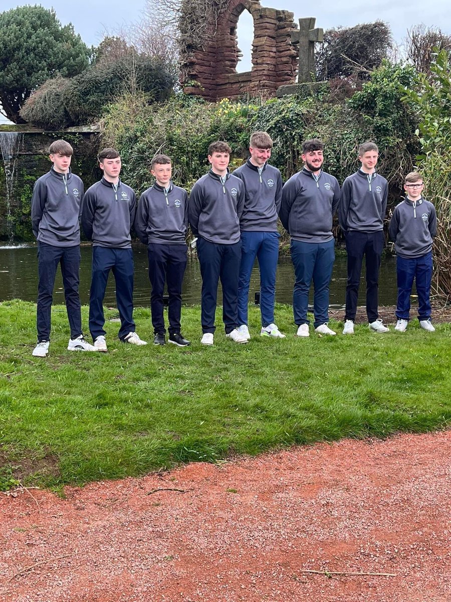 CarrickfergusGC's tweet photo. Our team at the @juniorteamgolf Championship have finished 3rd overall by winning today’s playoff 5.5 - 0.5.

A tremendous performance from Josh, Jamie, Taylor, Oliver, Luke, Reuben, Charlie and Jack.

Many congratulations to both the boys and to @moarthur and his team. https://t.co/EUzj8fj2f5