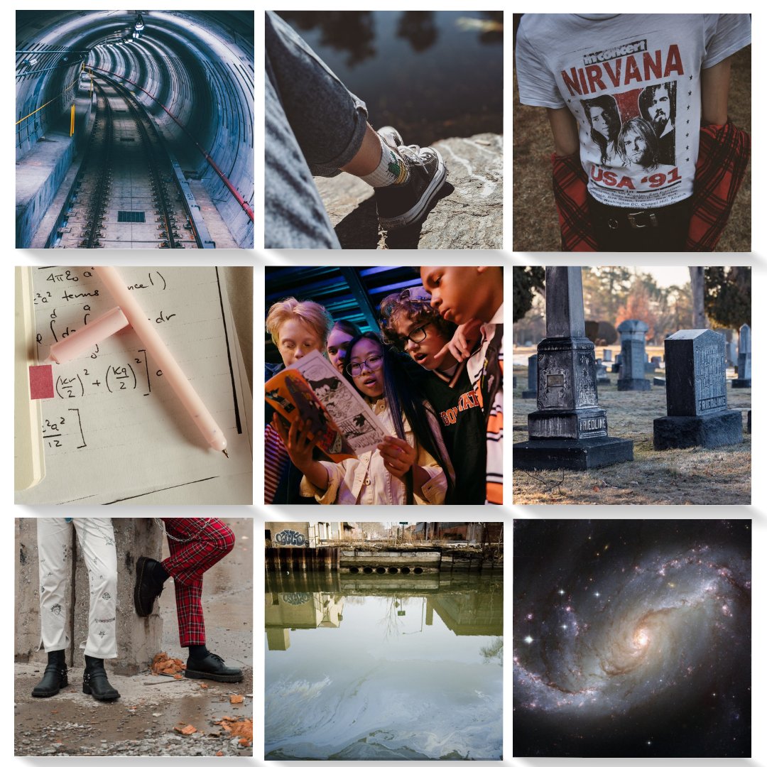 Salomé is certain finding their missing science teacher will heal the hole in their heart (which is there for…reasons).

But when they learn Ms. Jordan may be in another dimension, they must confront that very void—and angry cosmic forces—to get her back.
#MoodPitch #F #MG