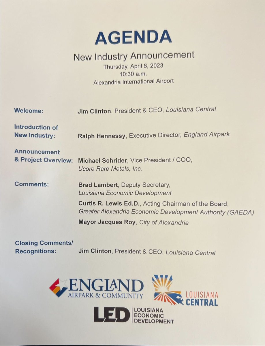 jimmysawtelle's tweet photo. 🚨#Breaking - @chooselacentral CEO Jim Clinton welcomes Cenla Leaders to a major economic development announcement… #DetailsSoon https://t.co/bmTmjz8Lup