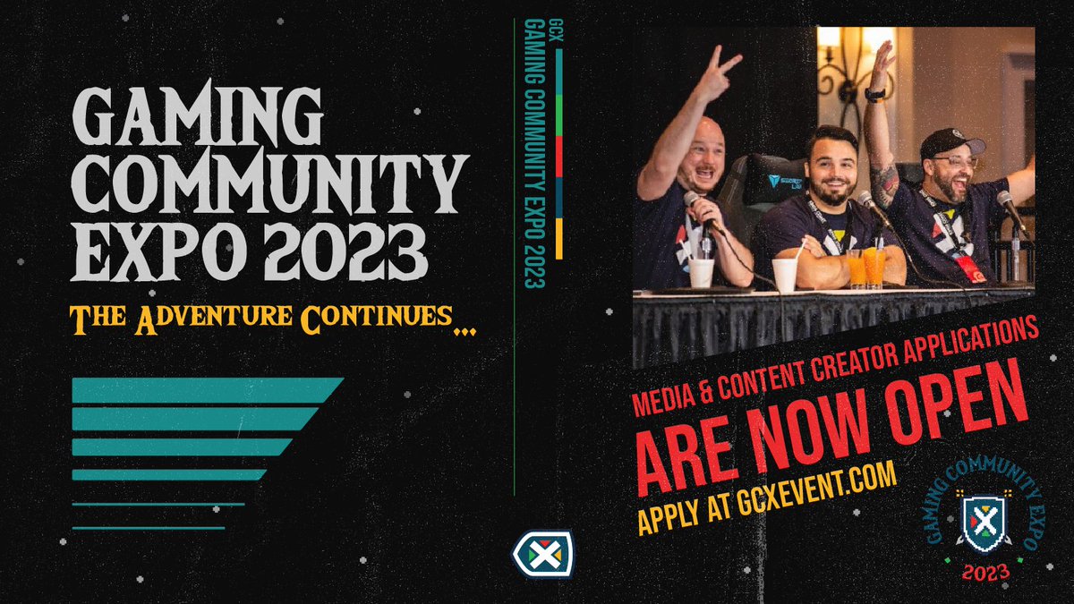 Our Media &amp; Content Creator Applications are now open. Applications can be accessed on the main page of our site. All the details you need are listed on the forms. Let the adventure continue!