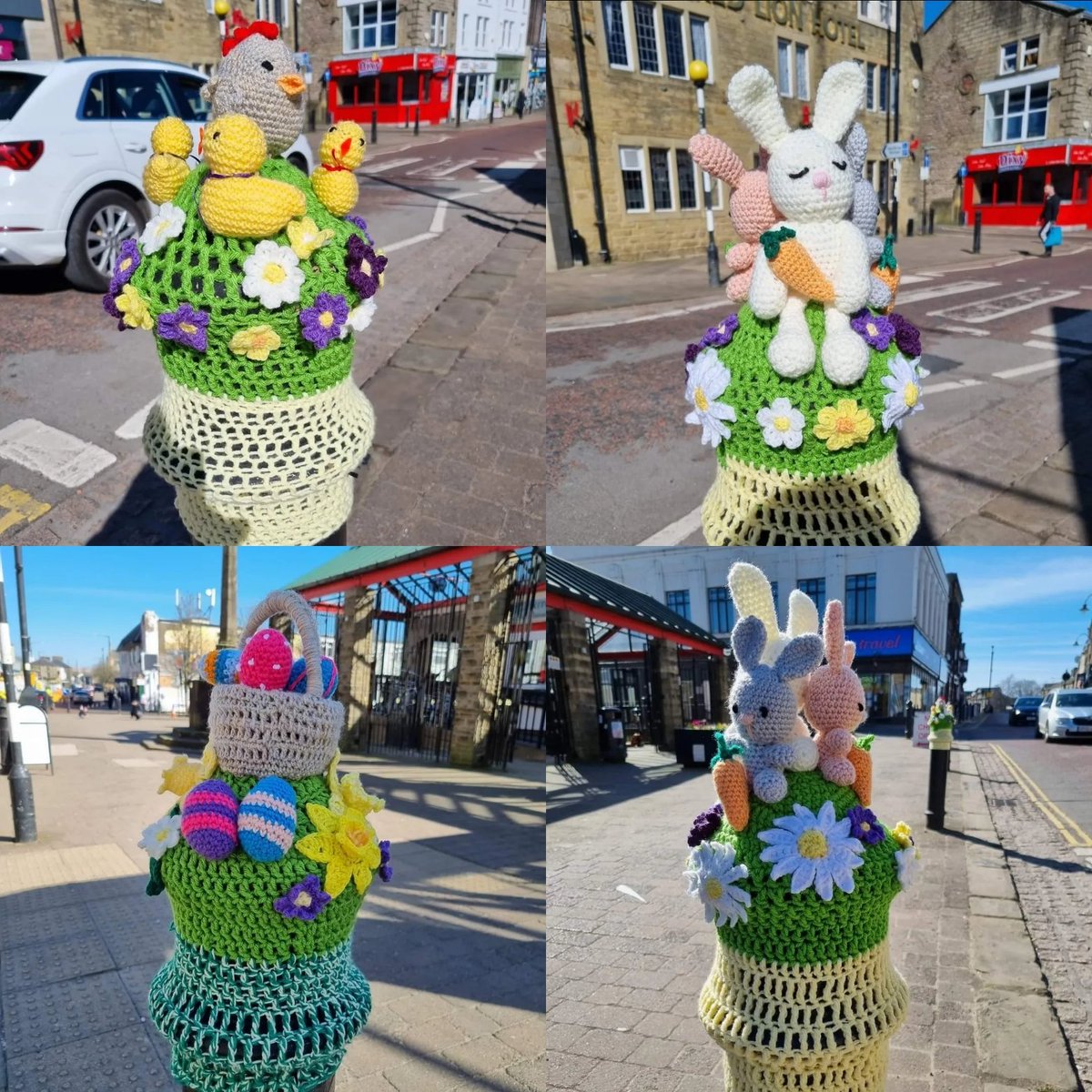 How adorable are these? Made by the crochet group at Colne Market! <a href="/BBCLancashire/">BBC Lancashire</a> <a href="/GranadaReports/">ITV Granada Reports</a> <a href="/lancstelegraph/">Lancashire Telegraph</a> <a href="/BurnleyExpress/">Burnley Express</a>  <a href="/elancschamber/">East Lancashire Chamber of Commerce</a> <a href="/BBCNWT/">BBC North West</a> <a href="/colnetimes/">Colne Times</a>