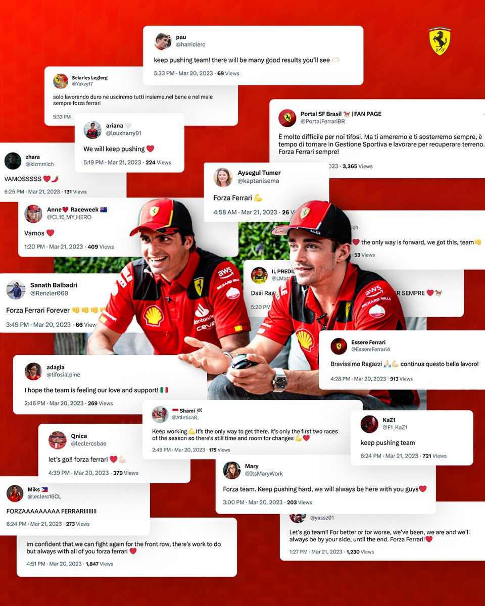 Scuderia Ferrari HP tweet media
