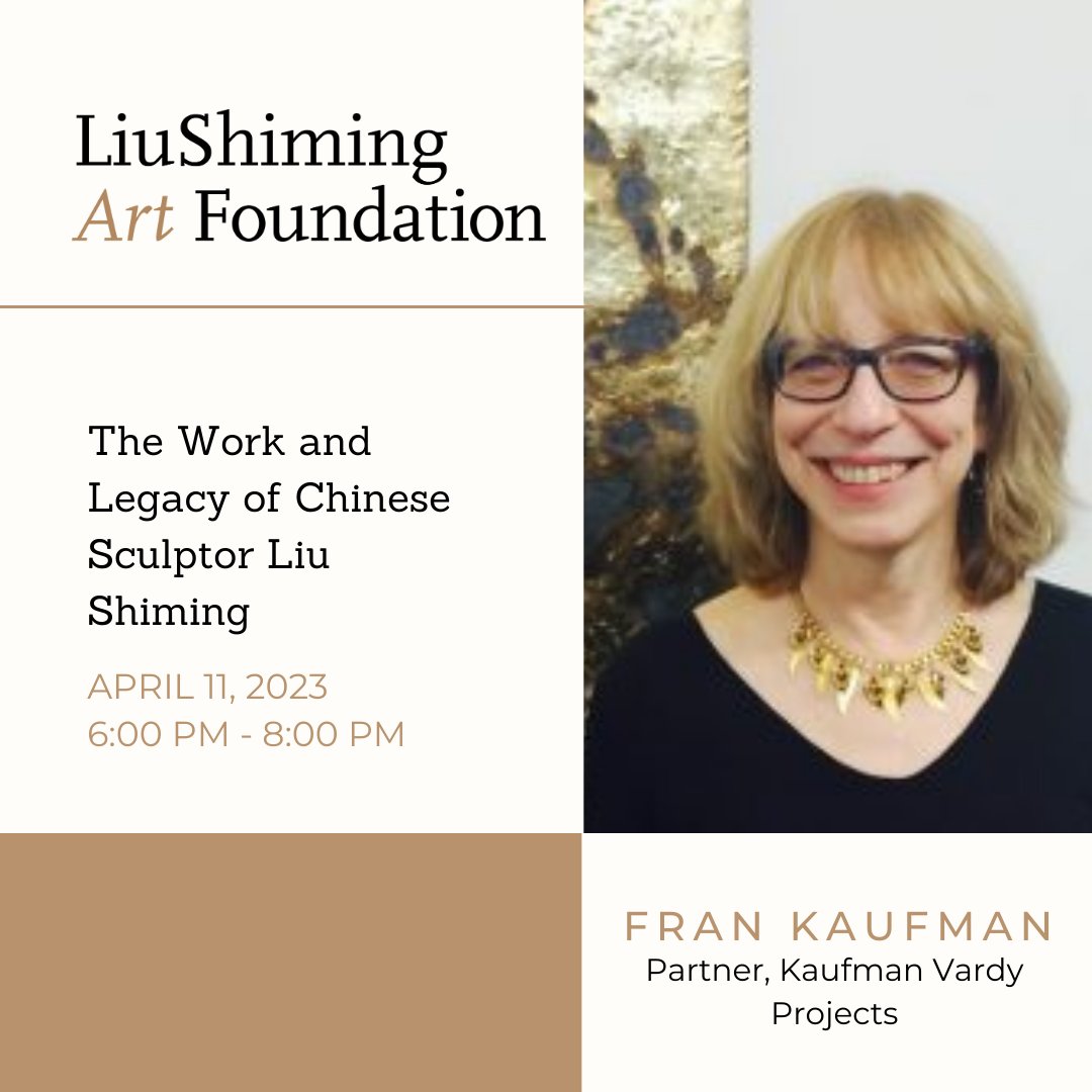 lsmartfund's tweet photo. Join us for a reception and panel discussion on the work and legacy of Chinese sculptor Liu Shiming (1926-2010). His sculptors have made a distinct impact on the course of modern Chinese sculpture art.

https://t.co/VA6xgHJJvN https://t.co/sYCJs3xnkm