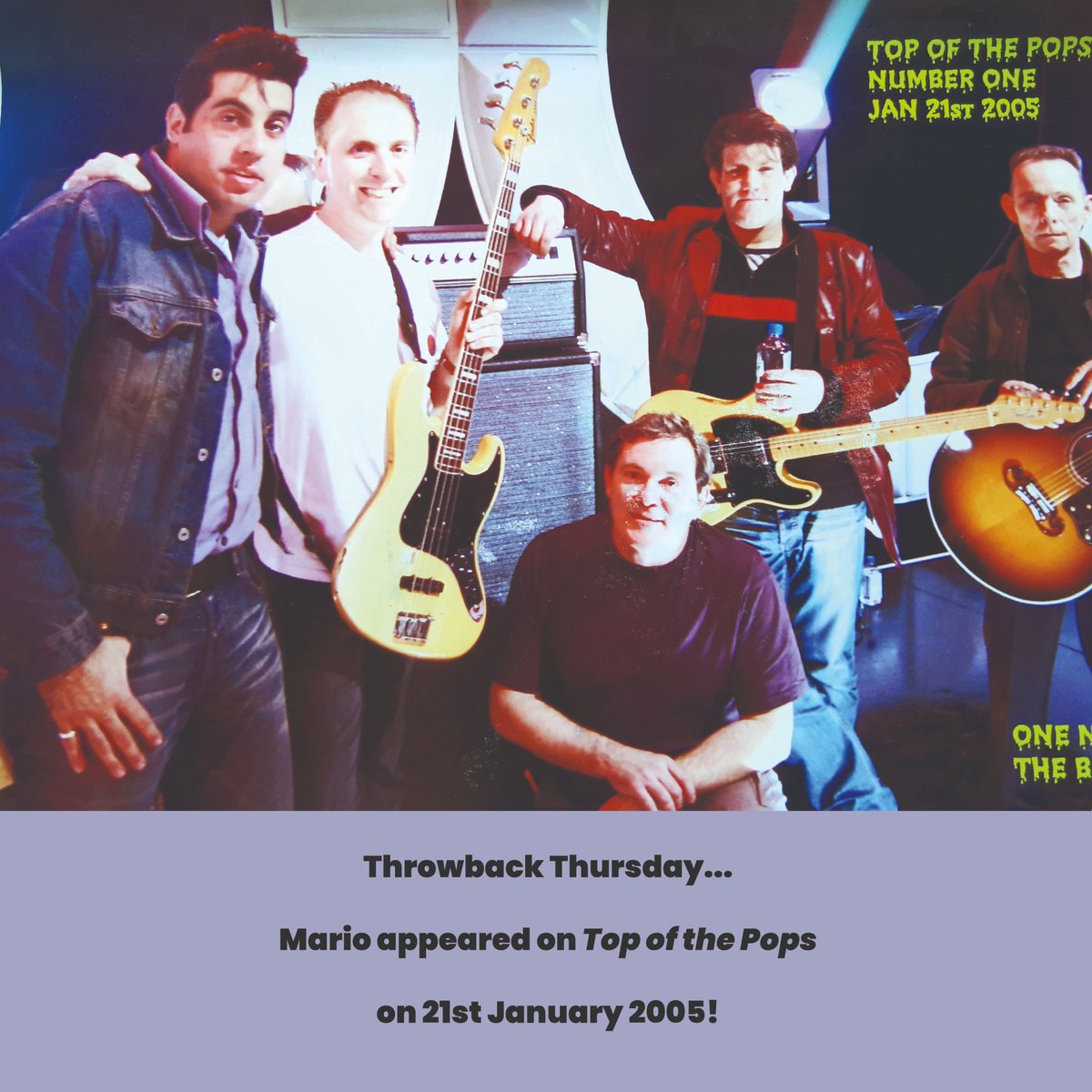It's Throwback Thursday!

On 21 January 2005, Mario and cast from the West End show, Jailhouse Rock, appeared on Top of the Pops, playing Elvis's 'One Night' to celebrate TOTP's 1000th number 1 - awesome!!
youtube.com/watch?v=dci36T…

We have our our 20th Anniversary Tour in 2024!