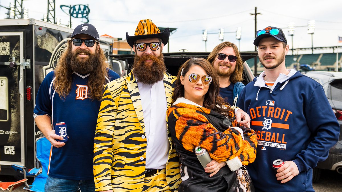 tigers's tweet photo. Ain't no party like a Detroit party cause a Detroit party don't stop! https://t.co/OLCvCUU5nm