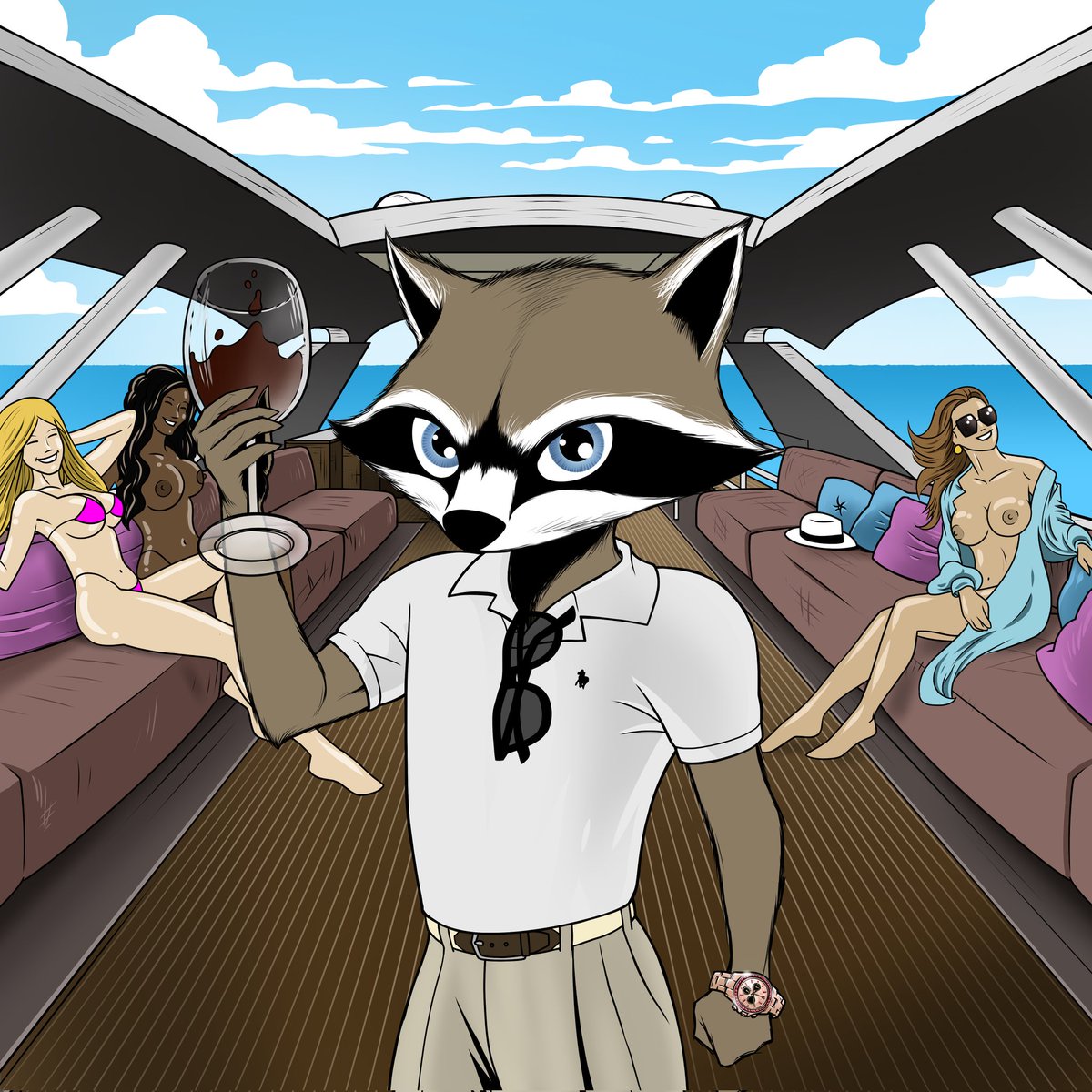 🔥6000$ #GIVEAWAY🔥

How? 🤔🧠

1) MINT a ROCKER RACCOON 🦝🤟
2) FIND A GOLDEN WATCH ⌚✨
3) CLAIM 1000$ PRIZE! 🎁💸

💥 There are 6 golden watches waiting for you!! 🚀🚀

opensea.io/collection/the…

$ARB #ArbitrumNFT #Arbitrum #OpenSeaNFT #NFTCommunity #NFTGiveaway