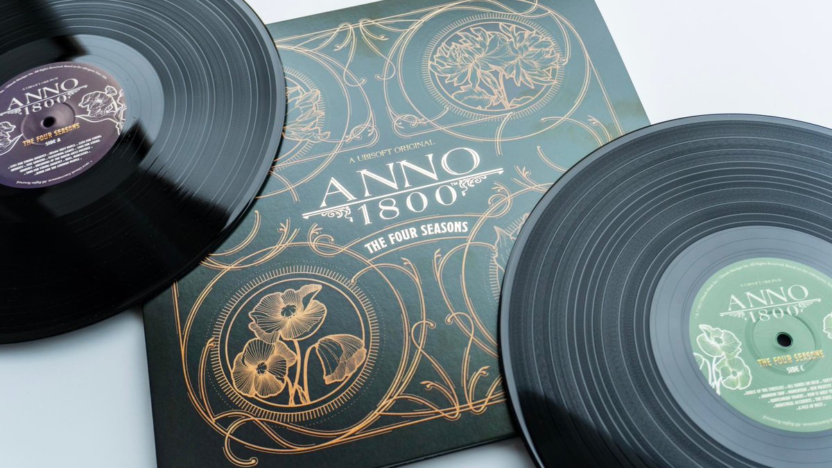 Anno (@anno_de) on Twitter photo Habt ihr euch schon eure "The Four Seasons" Vinyl mit dem #Anno1800 Postlaunch-Soundtrack ergattert? 🎼
Holt sie euch jetzt im <a href="/blackscreenrec/">Black Screen Records ➡️ gamescom 2025</a> Store: blackscreenrecords.com/products/anno1… Habt ihr euch schon eure "The Four Seasons" Vinyl mit dem #Anno1800 Postlaunch-Soundtrack ergattert? 🎼
Holt sie euch jetzt im <a href="/blackscreenrec/">Black Screen Records ➡️ gamescom 2025</a> Store: blackscreenrecords.com/products/anno1…
