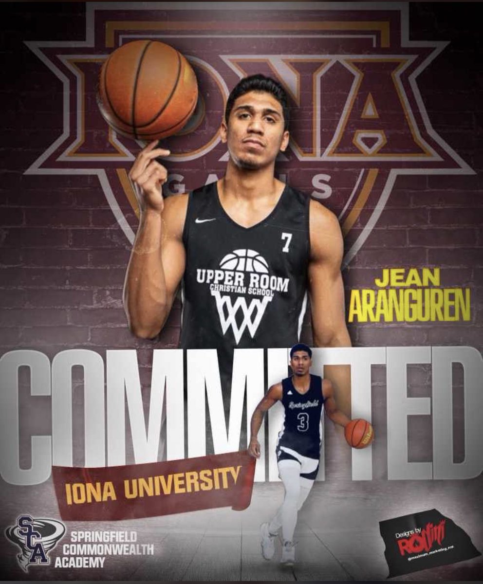 Jean Aranguren of Springfield Commonwealth Academy (MA) has de-committed from FDU and committed to Iona. 

Aranguren is a native of Venezuela and previously played at Upper Room Christian Academy (NY) <a href="/jeanaranguren11/">@jeanaranguren1</a> x <a href="/Coachjoan/">Joan Sanchez</a> <a href="/IonaGaelsMBB/">Iona Men’s Basketball</a>